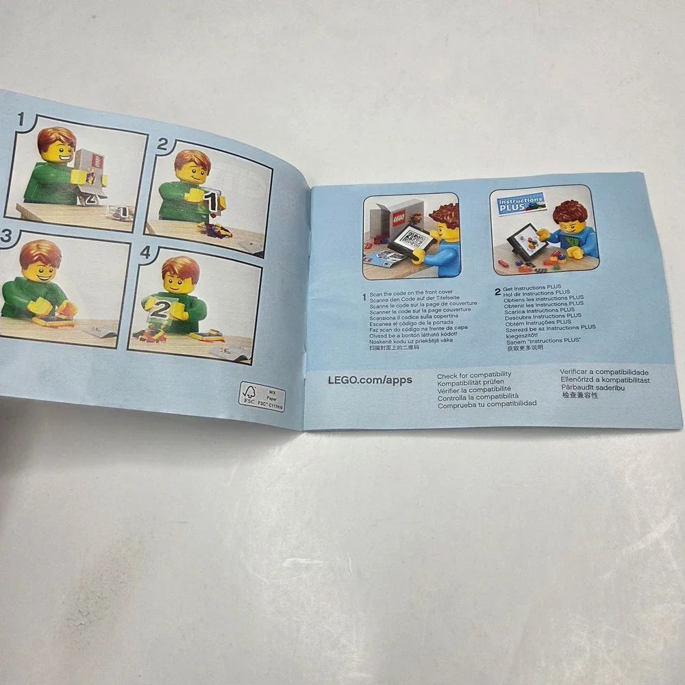 LEGO City 60254 Race Boat Transporter Instruction Manual Book 1 Truck Only